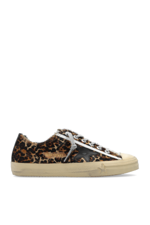 【関税&送料込】Golden  Vce Penstar Sneaker In Leopard Men's VCE Penstar in leopard-print pony skin with black